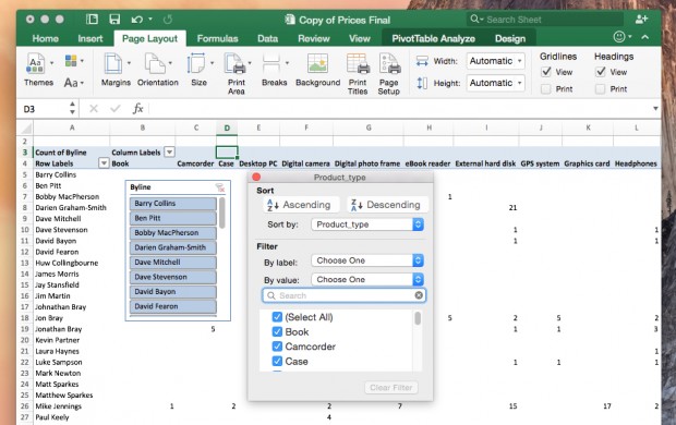 Excel For Mac Pc